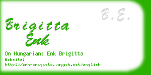 brigitta enk business card
